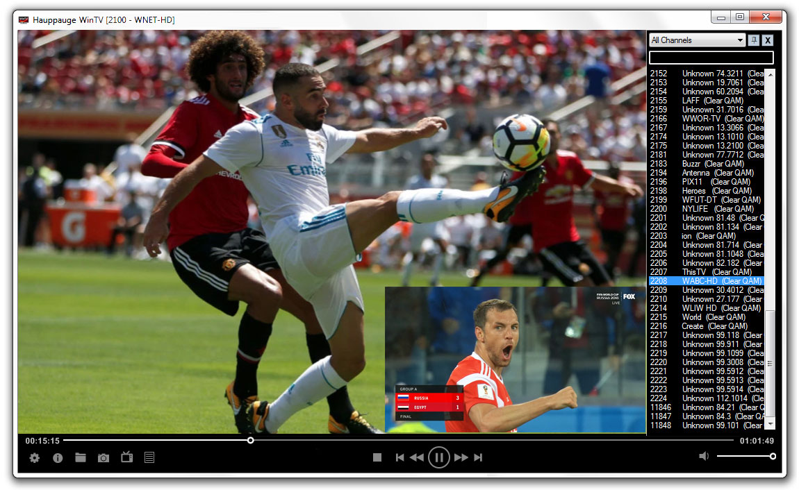 WinTV-dualHD: Two TV receivers with picture-in-picture